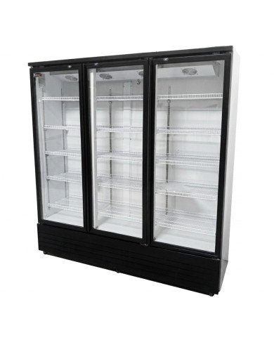 Armario Expositor Refrigerado 1150L Ventilado Romux | Equipamiento Industrial