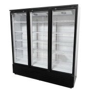 Armario expositor de congelación 1500L 3 puertas ROMUX ventilado