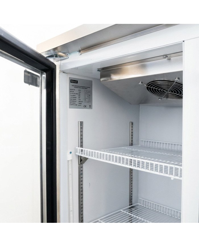 Armario expositor de congelación 1500L 3 puertas ROMUX ventilado