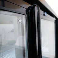 Armario expositor de congelación 1500L 3 puertas ROMUX ventilado
