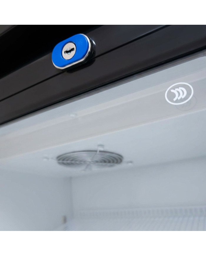 Armario expositor de congelación 1500L 3 puertas ROMUX ventilado