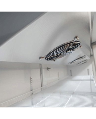 Armario Expositor Refrigerado 1150L Ventilado Romux | Equipamiento Industrial