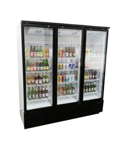 Armario Expositor Refrigerado 1150L Ventilado Romux | Equipamiento Industrial