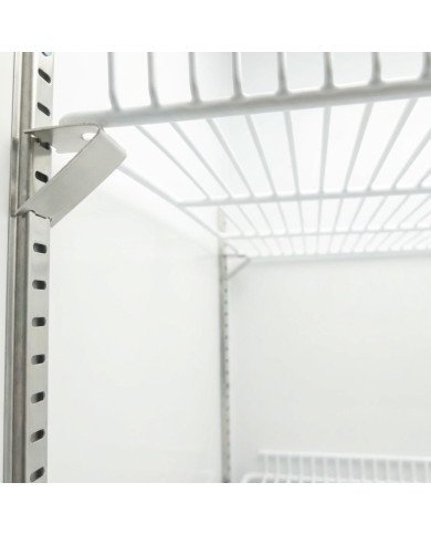 Armario Expositor Refrigerado 450L Ventilado Romux | Equipamiento Industrial