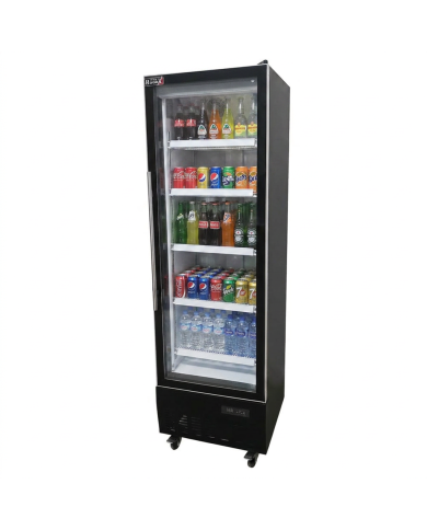 Armario Expositor Refrigerado 450L Ventilado Romux | Equipamiento Industrial