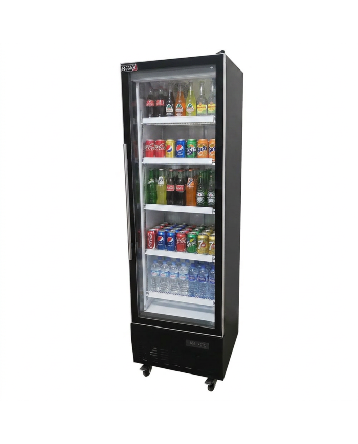Armario Expositor Refrigerado 450L Ventilado Romux | Equipamiento Industrial
