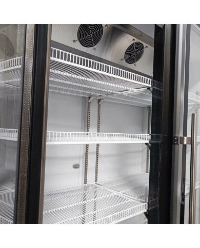 Armario Expositor Refrigerado 1050L Ventilado Romux | Equipamiento Industrial
