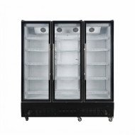 Armario expositor refrigerado 1000L 2 puertas ROMUX aire forzado
