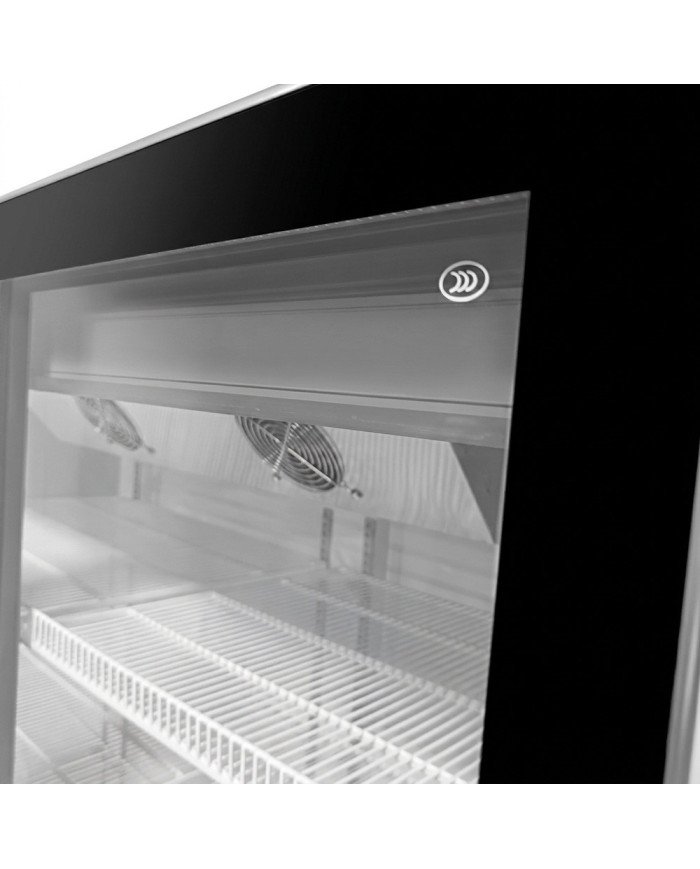 Armario expositor refrigerado 1000L 2 puertas ROMUX aire forzado