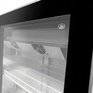 Armario expositor refrigerado 1000L 2 puertas ROMUX aire forzado