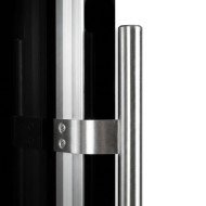 Armario expositor refrigerado 1000L 2 puertas ROMUX aire forzado
