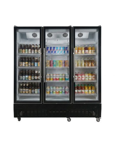 Armario Expositor Refrigerado 1500L Ventilado Romux | Equipamiento Industrial