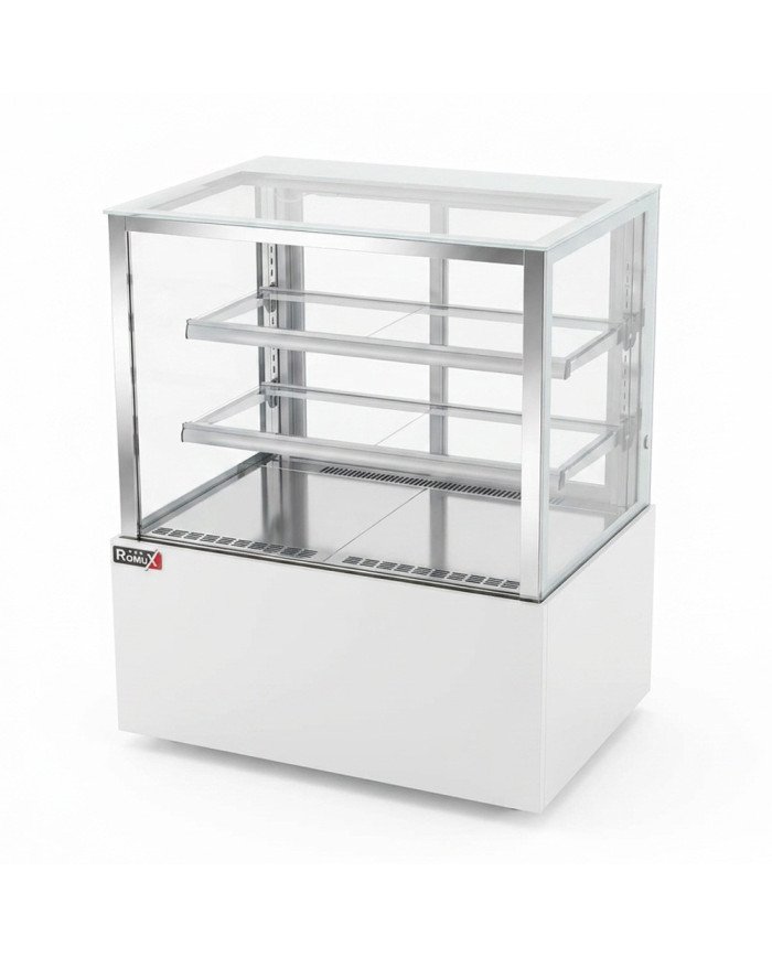 Vitrina Pastelera Refrigerada Cuadrada de Suelo de 520 litros | Equipamiento industrial