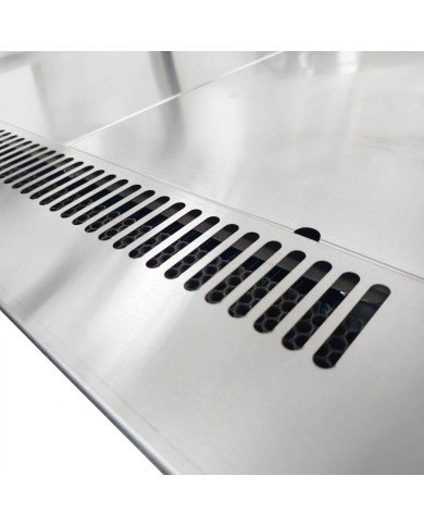 Vitrina Pastelera Refrigerada Cuadrada de Suelo de 520 litros | Equipamiento industrial