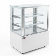 Vitrina Refrigerada Pastelera ROMUX 180 cm blanca Profesional