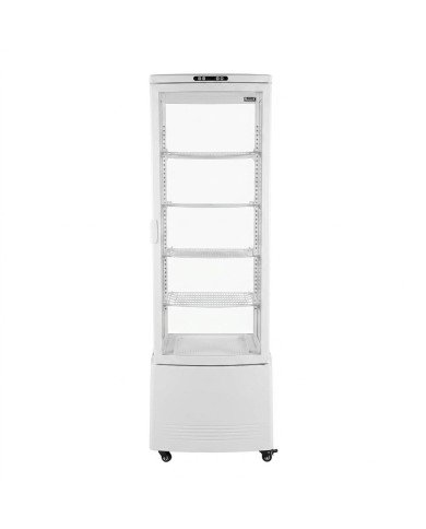 Vitrina Pastelera Vertical 230L Ventilada Romux | Equipamiento Industrial