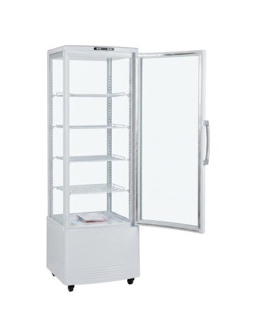 Vitrina Pastelera Vertical 230L Ventilada Romux | Equipamiento Industrial