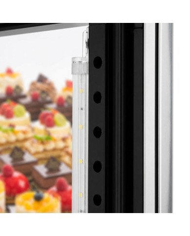 Vitrina Pastelera Refrigerada 70 Litros Romux | Equipamiento Industrial