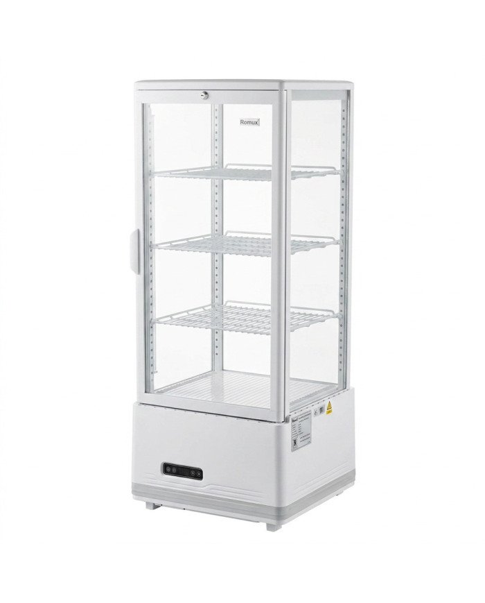 Vitrina Pastelera Refrigerada 100L Ventilada Romux | Equipamiento Hostelería