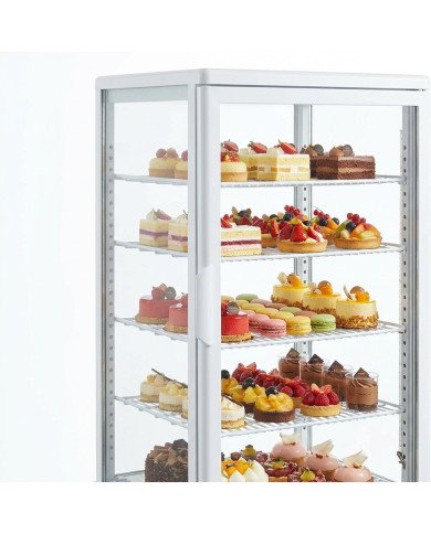 Vitrina Pastelera Refrigerada 100L Ventilada Romux | Equipamiento Hostelería