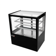 Vitrina Pastelera Expositora Refrigerada Cuadrada De Sobremesa 2 Estan