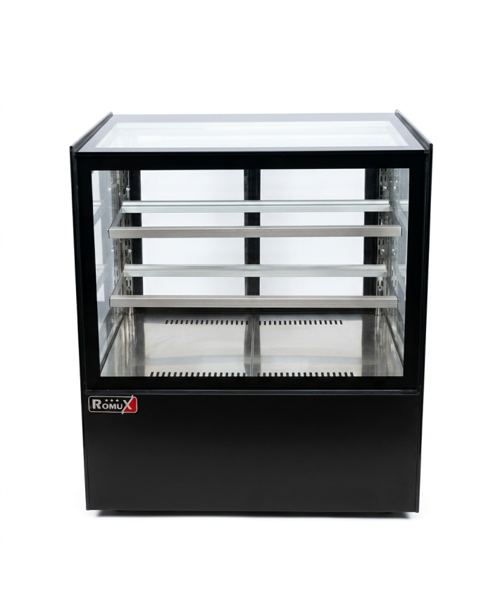 Vitrina Pastelera Refrigerada Cuadrada de Sobremesa de 270 litros | Equipamiento industrial