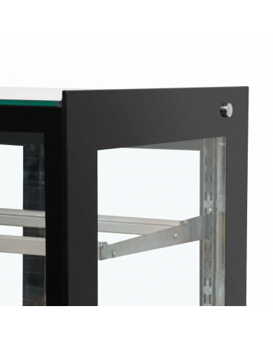 Vitrina Pastelera Refrigerada Cuadrada de Sobremesa de 270 litros | Equipamiento industrial