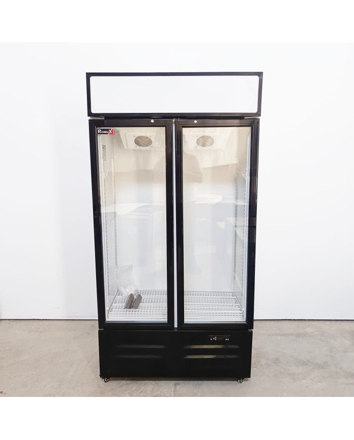 Armario Expositor Refrigerado 600L Ventilado Romux | Equipamiento Industrial