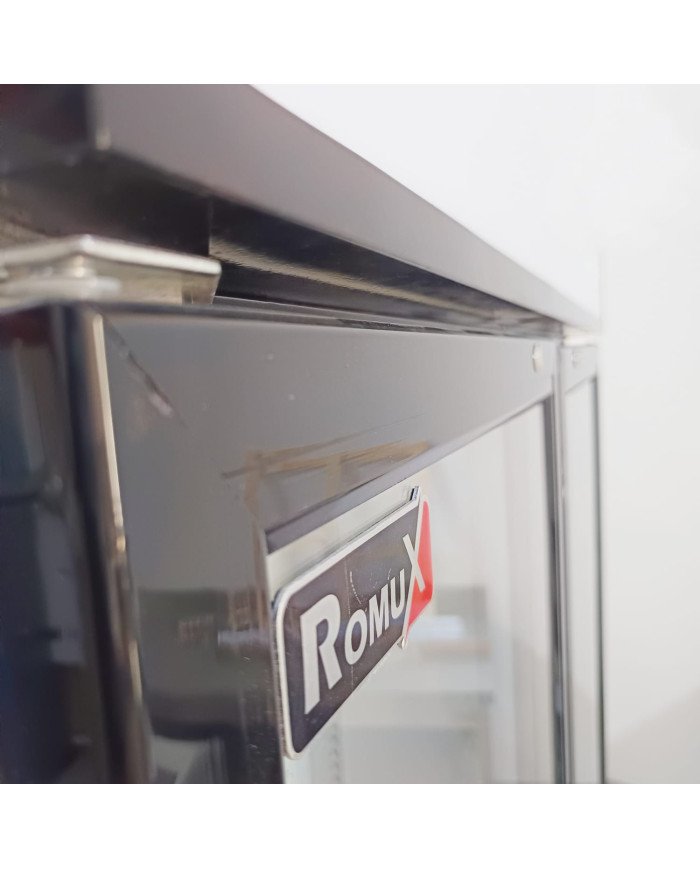 Armario Expositor Refrigerado 600L Ventilado Romux | Equipamiento Industrial