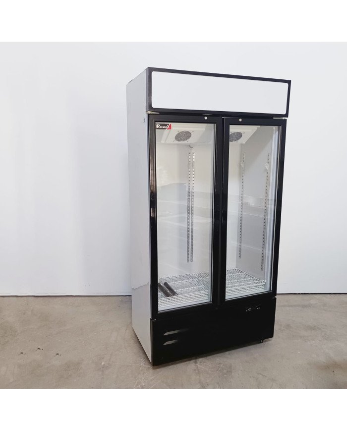 Armario Expositor Refrigerado 600L Ventilado Romux | Equipamiento Industrial