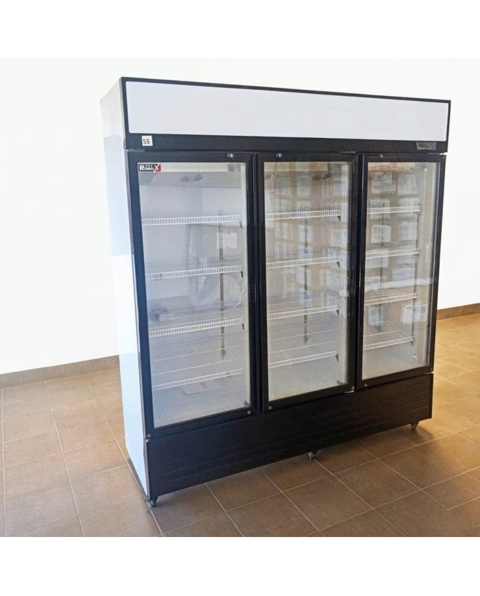 Armario Expositor Refrigerado 600L Ventilado Romux | Equipamiento Industrial