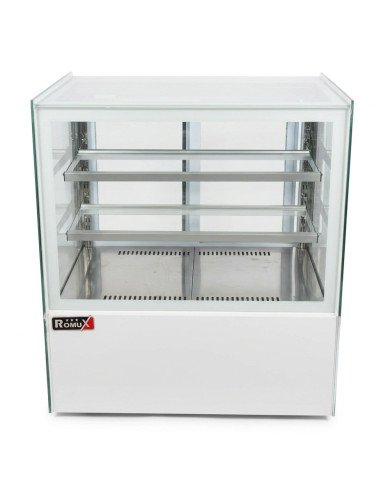 Vitrina Pastelera Refrigerada Cuadrada de Sobremesa de 270 litros | Equipamiento industrial