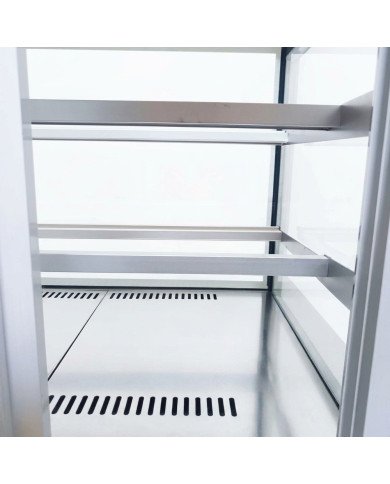 Vitrina Pastelera Refrigerada Cuadrada de Sobremesa de 270 litros | Equipamiento industrial