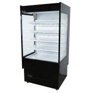 Vitrina Expositora Mural Refrigerada Para Lácteos Con 4 Estantes De 10