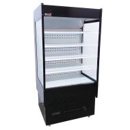 Vitrina Expositora Mural Refrigerada Para Lácteos Con 4 Estantes De 10