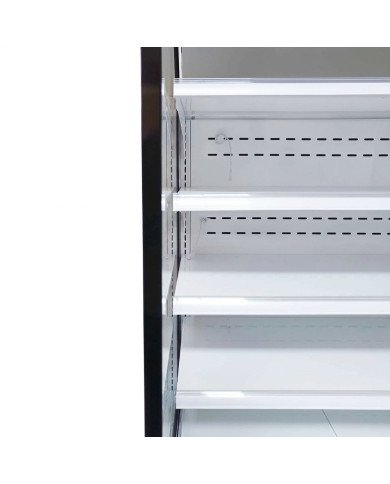 Vitrina Expositora Mural Refrigerada para Lácteos con 4 Estantes Romux | Equipamiento Hostelería