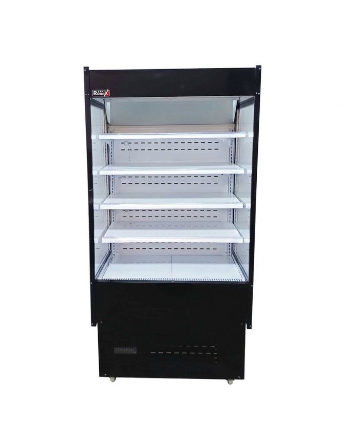 Vitrina Expositora Mural Refrigerada Para Lácteos Con 4 Estantes De 10