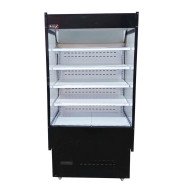 Vitrina Expositora Mural Refrigerada Para Lácteos Con 4 Estantes De 10