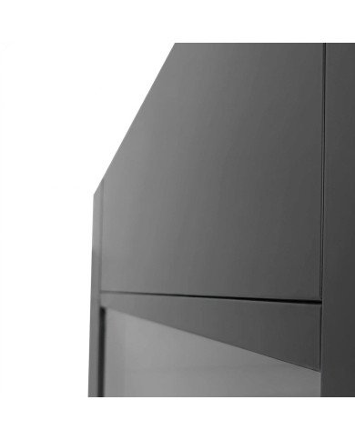 Vitrina Expositora Mural Refrigerada para Lácteos con 4 Estantes Romux | Equipamiento Hostelería