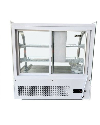Vitrina Pastelera Refrigerada 100L Ventilada Romux | Hostelería Profesional