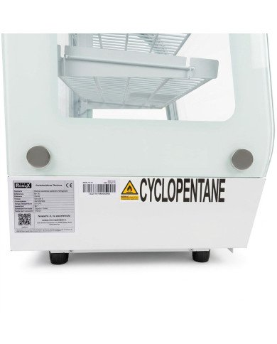 Vitrina Pastelera Refrigerada 100L Ventilada Romux | Hostelería Profesional