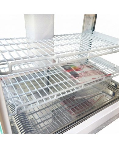 Vitrina Pastelera Refrigerada 100L Ventilada Romux | Hostelería Profesional