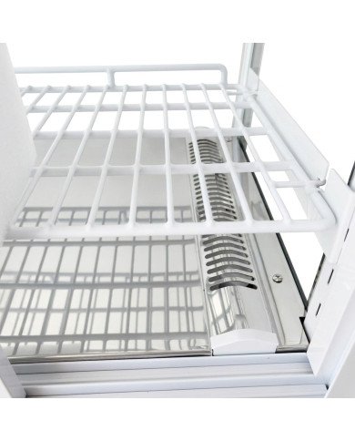 Vitrina Pastelera Refrigerada 100L Ventilada Romux | Hostelería Profesional