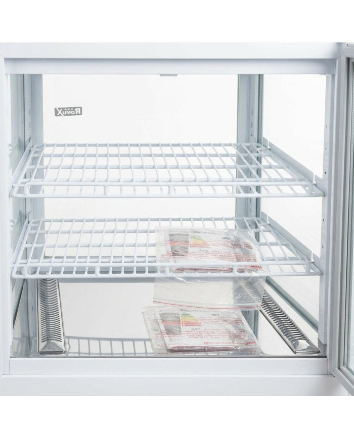 Vitrina Pastelera Refrigerada 100L Ventilada Romux | Hostelería Profesional