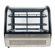 Vitrina Pastelera Expositora Refrigerada De Sobremesa 2 Estantes Con 2