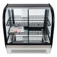 Vitrina Pastelera Expositora Refrigerada De Sobremesa 2 Estantes Con 2