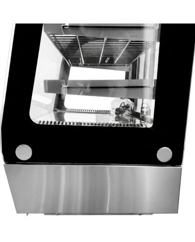 Vitrina Pastelera Refrigerada 120L Ventilada Romux | Hostelería Profesional