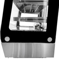 Vitrina Pastelera Expositora Refrigerada De Sobremesa 2 Estantes Con 2