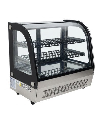Vitrina Pastelera Refrigerada 120L Ventilada Romux | Hostelería Profesional