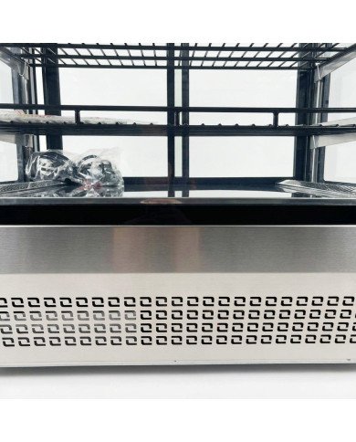 Vitrina Pastelera Refrigerada 120L Ventilada Romux | Hostelería Profesional